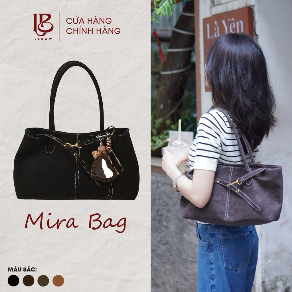 Túi đeo vai nữ LEBOW Mira Bag (Không kèm charm)