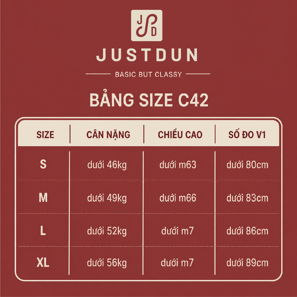 Áo Thun Nữ Cổ Tròn Phối Khuy JUSTDUN C42 - Chất Cotton Cao Cấp, Co Giãn 4 Chiều, Dễ Chịu, Thoáng Khí