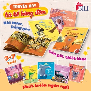 Bộ sách - Truyện hay bà kể hằng đêm (cả bộ 8 cuốn) - Truyện đọc cho bé trước giờ đi ngủ