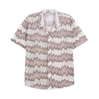 [ÁO LƯỚI ĐI BIỂN MỚI] Áo Sơ Mi Tay Ngắn Cuban Shirt Nam Nữ Kẻ Sọc Hoạ Tiết Đan Lưới Hàn Quốc
