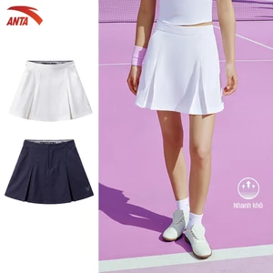 ANTA Nữ Chân Váy Thể Thao Xếp Ly Tennis/Pickleball/Cầu Lông  Nhanh Khô, Có Quần Bảo Hộ 1626B8205