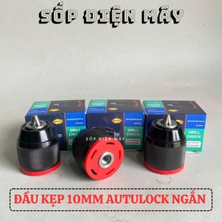 Đầu kẹp mũi khoan pin, đầu kẹp máy khoan, đầu kẹp mũi khoan autulock 10mm và 13mm, đầu kẹp kim loại