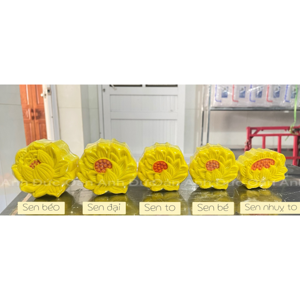 Oản Sen ( oản Mộc) set 3 oản