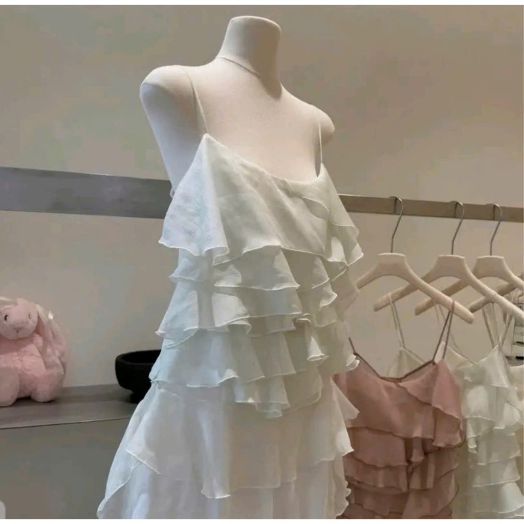 ÁO 2 DÂY BÈO TẦNG STYLE HÀN QUỐC | OUTFIT NĂNG ĐỘNG TRẺ TRUNG | BY CHAMIE STORE- VA7184