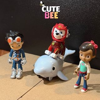 Set Mô hình Chó Cứu Hộ phiên bản đại dương, trọn bộ Paw Patrol Aqua Pups xuất xịn nobox - CUTE BEE