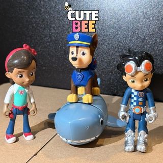 Set Mô hình Chó Cứu Hộ phiên bản đại dương, trọn bộ Paw Patrol Aqua Pups xuất xịn nobox - CUTE BEE