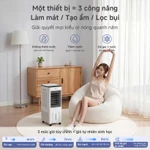 Simplus Quạt làm mát hơi nước 10L Bình nước dung tích lớn 10L Làm mát bằng đá gel Động cơ hiệu suất cao LFSH007 — ảnh 6
