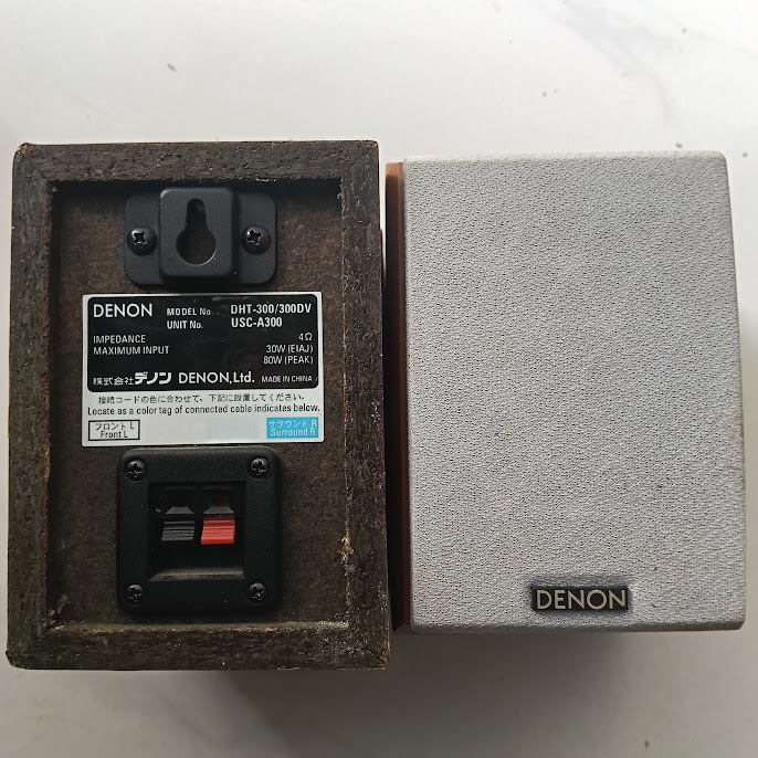 Loa rời cho dàn nhạc Nhật bãi mini Denon 5.1 DHT-300 / 300DV USC-A300 dùng thay thế hoặc ghép loa dàn nhạc khác