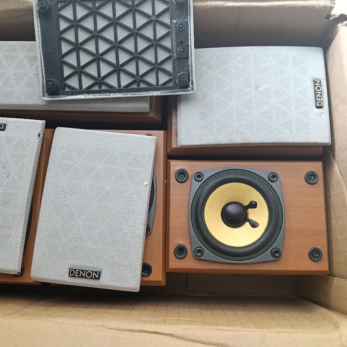 Loa rời cho dàn nhạc Nhật bãi mini Denon 5.1 DHT-300 / 300DV USC-A300 dùng thay thế hoặc ghép loa dàn nhạc khác
