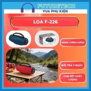 Loa Bluetooth HF - F226 Công Suất 20W, Bass Trầm, Hỗ trợ Bluetooth, Cổng AUX, Led Theo Nhạc Fullbox BH 6 tháng