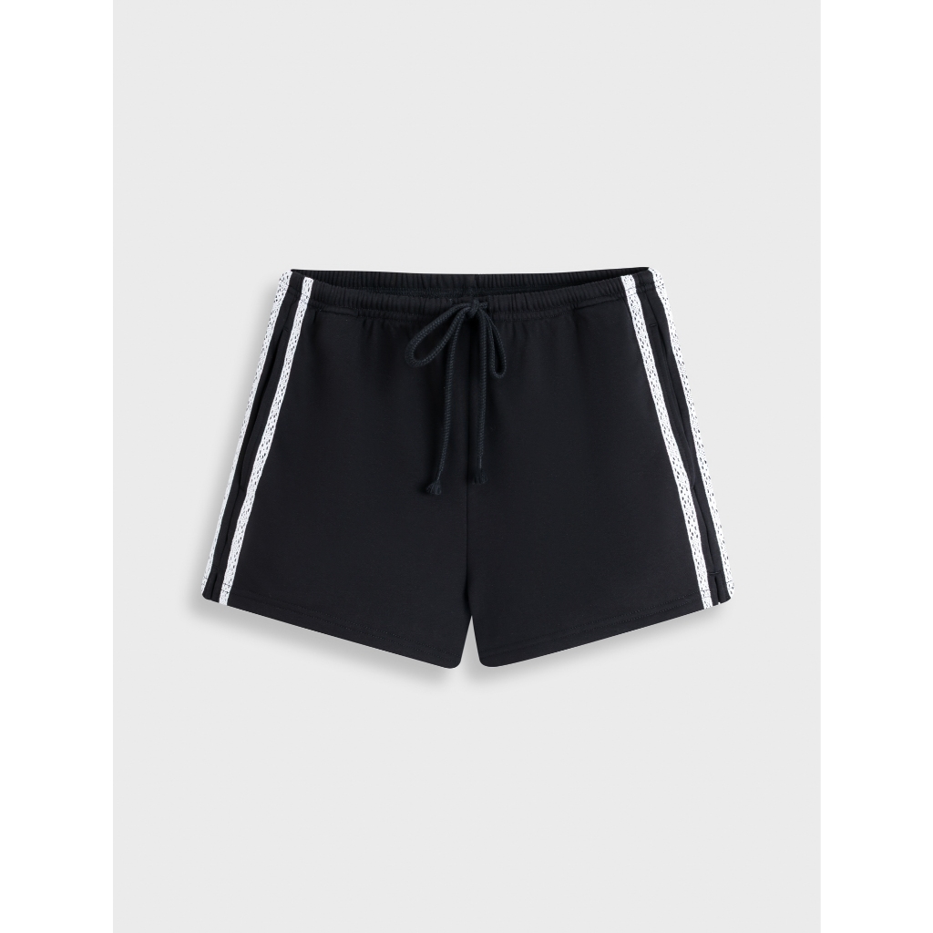 Quần short nữ cạp chun có dây điều chỉnh chất liệu cotton USA cao cấp CANIFA 6BS26S003