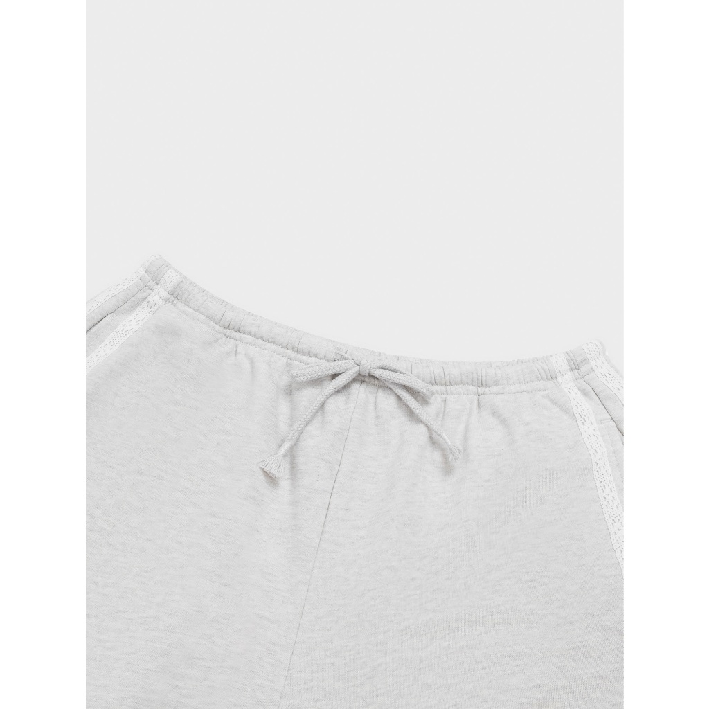 Quần short nữ cạp chun có dây điều chỉnh chất liệu cotton USA cao cấp CANIFA 6BS26S003