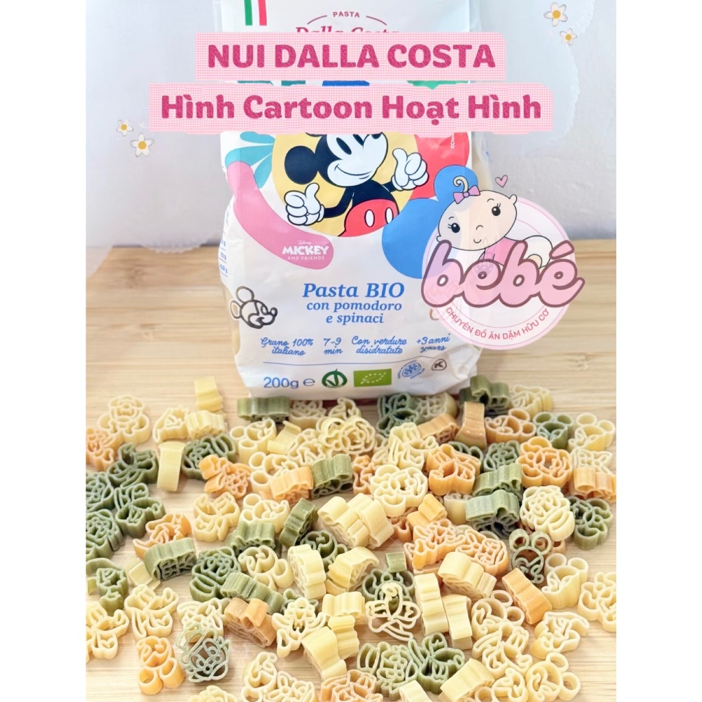 Nui Rau Củ Hữu Cơ Dalla Costa Cho Bé Ăn Dặm Nhiều Hình Dễ Thương