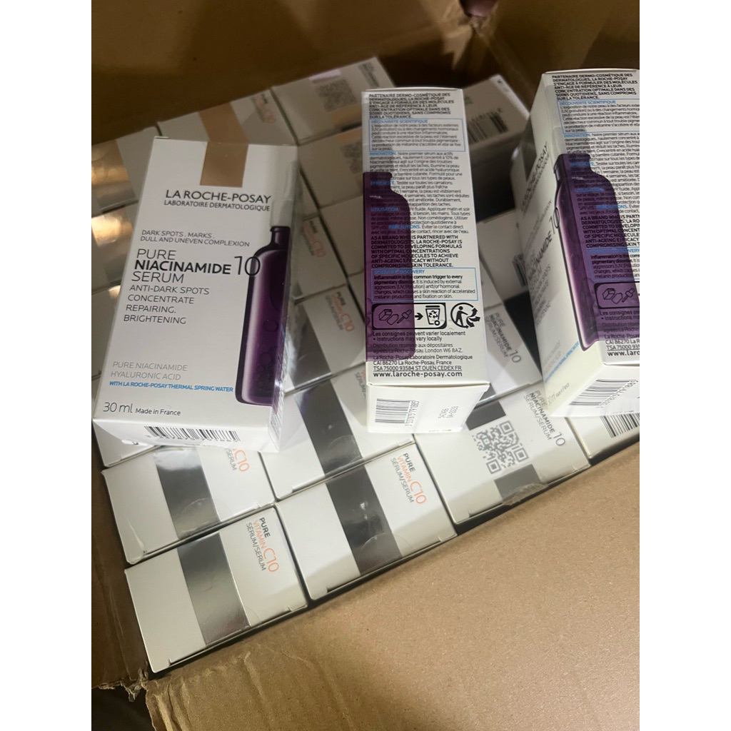 Serum La Roche Posay Pure Niacinamide 10 30ml Chính Hãng | Mờ Thâm Sáng Da