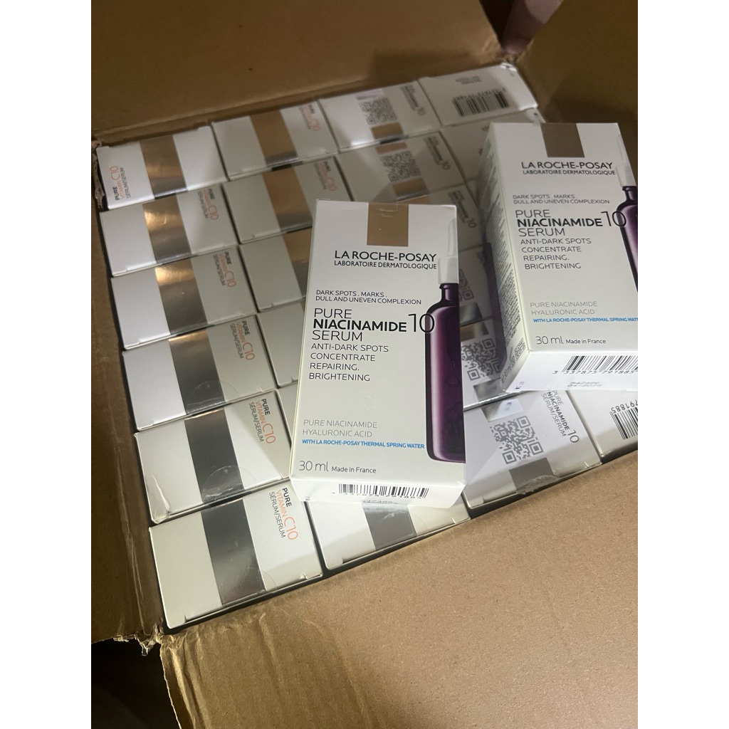 Serum La Roche Posay Pure Niacinamide 10 30ml Chính Hãng | Mờ Thâm Sáng Da