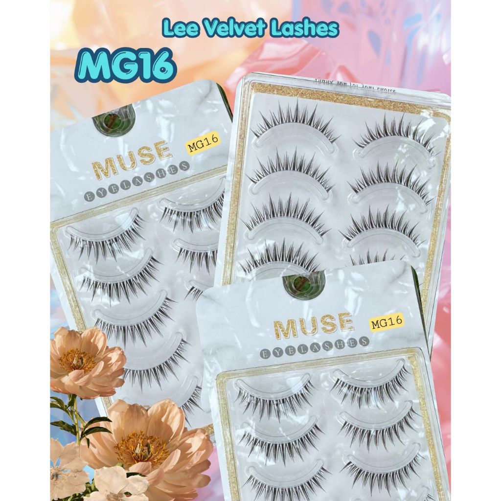 Mi MG16-MI GIẢ MUSE-vẻ đẹp tự nhiên-đôi mắt quyến rũ-LeeVelvetLashes