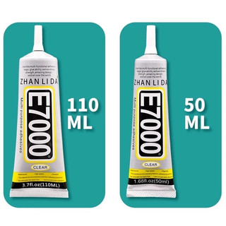 Keo dán trong suốt E7000 đính đá trang sức dán vải trang trí đồ handmade đa năng 50ml 110ml