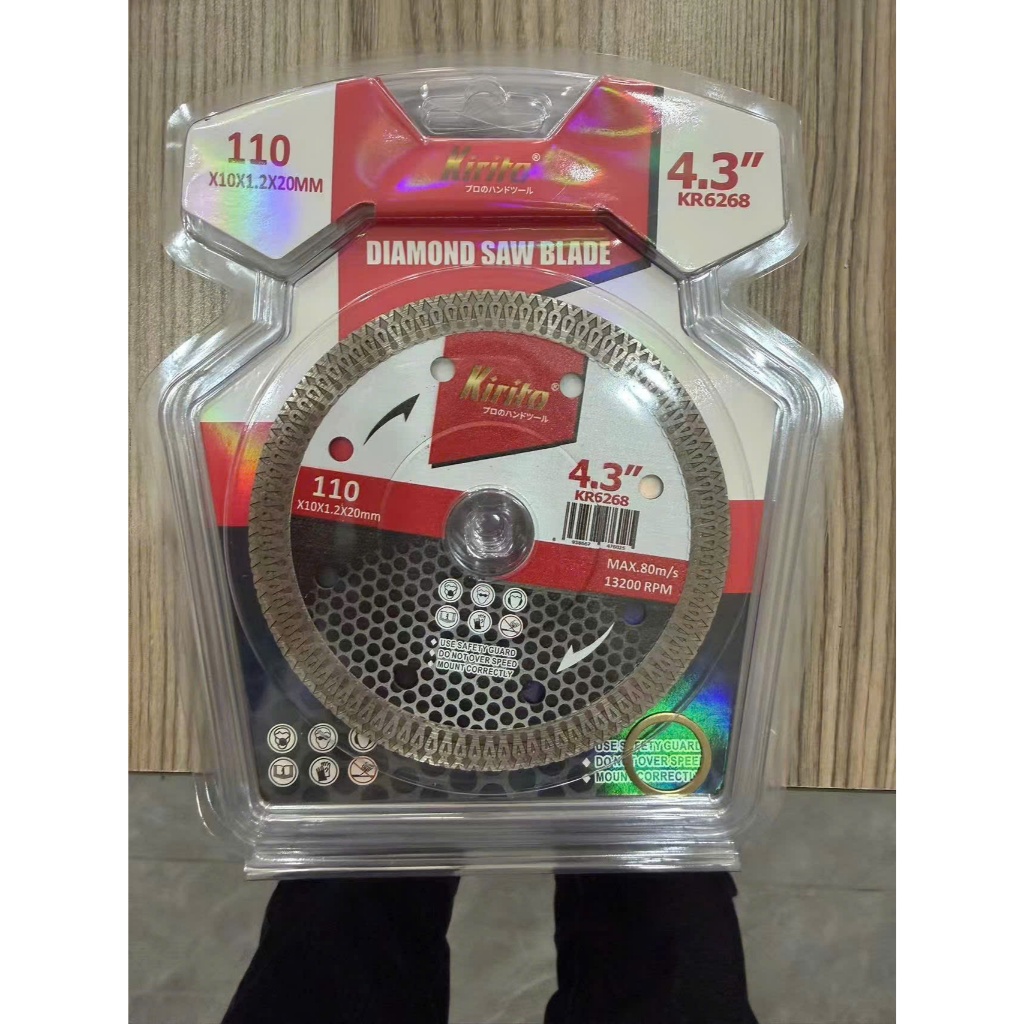 Lưỡi Cắt Bê Tông Kirito 105 110 114 125mm | Đá Cắt Gạch Đá Tường | Đá Mài Bê Tông 100mm