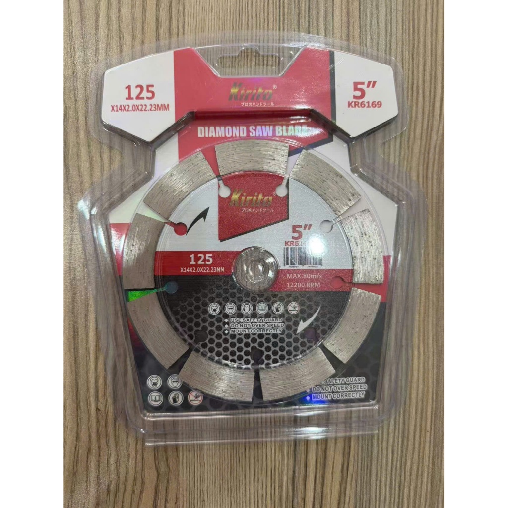 Lưỡi Cắt Bê Tông Kirito 105 110 114 125mm | Đá Cắt Gạch Đá Tường | Đá Mài Bê Tông 100mm