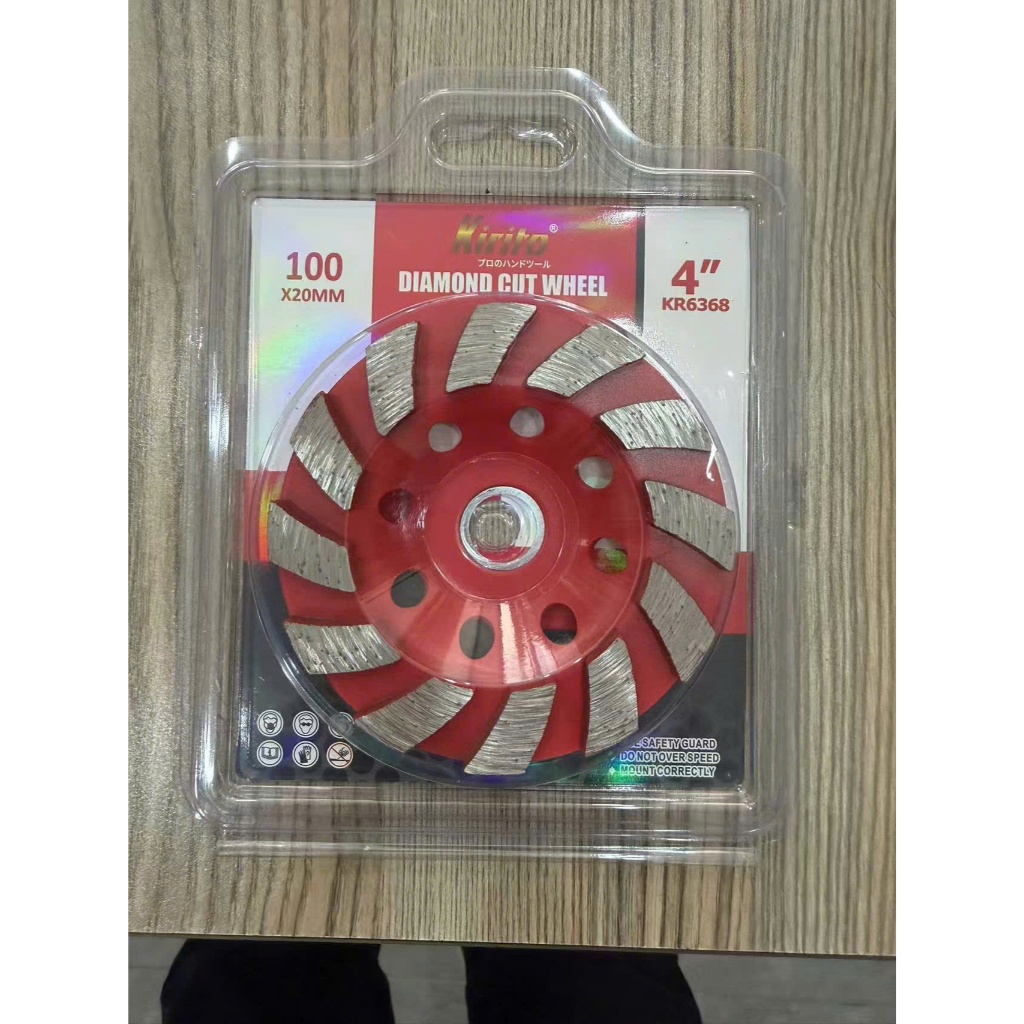 Lưỡi Cắt Bê Tông Kirito 105 110 114 125mm | Đá Cắt Gạch Đá Tường | Đá Mài Bê Tông 100mm