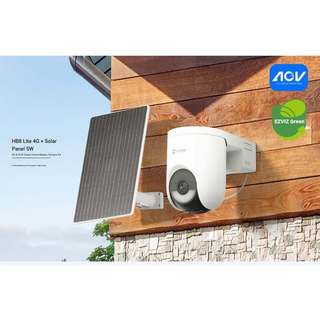 Camera WIFI Pin sạc kèm NLMT EZVIZ HB8C 4MP | HB8C sim 4G Ngoài trời, Đàm thoại - TRANGIATELECOM