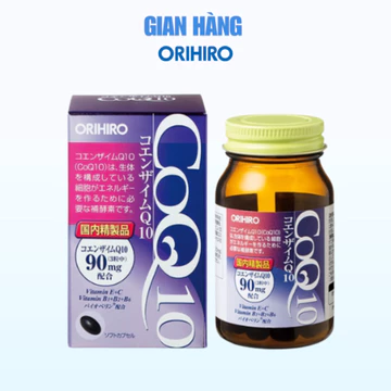 Viên uống hỗ trợ tim mạch Coenzyme Q10 Orihiro 90 viên