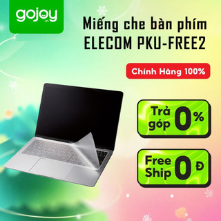 Miếng che bàn phím laptop ELECOM PKU-FREE2 - Hàng chính hãng Bảo hành 12 tháng