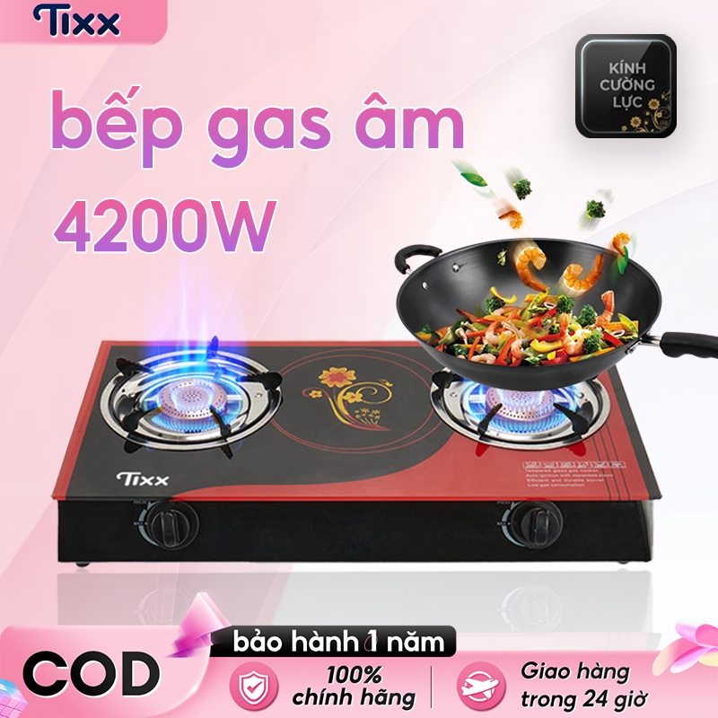 TIXX Bếp Gas Dương Kính bếp gas 4200W bếp gas đôi