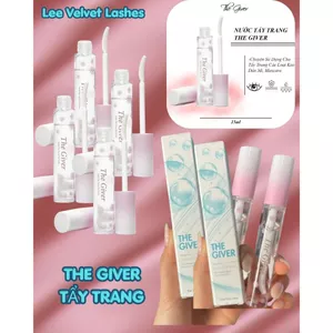 Nước tẩy trang The Giver 15ml chuyên dùng cho tẩy trang keo dán mi, mascara và son môi