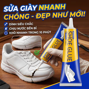 Phục hồi nhanh chỉ trong 1 giây Keo dán giày siêu dính chống nước trong suốt 60ml, an toàn không độc hại