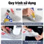 Phục hồi nhanh chỉ trong 1 giây Keo dán giày siêu dính chống nước trong suốt 60ml, an toàn không độc hại