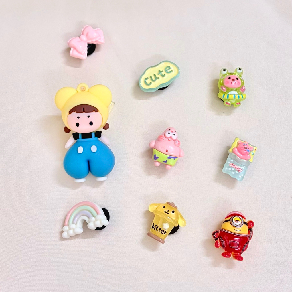 🧸 Charm Dép Sục Nhiều Mẫu – Gắn Là Xinh Ngay