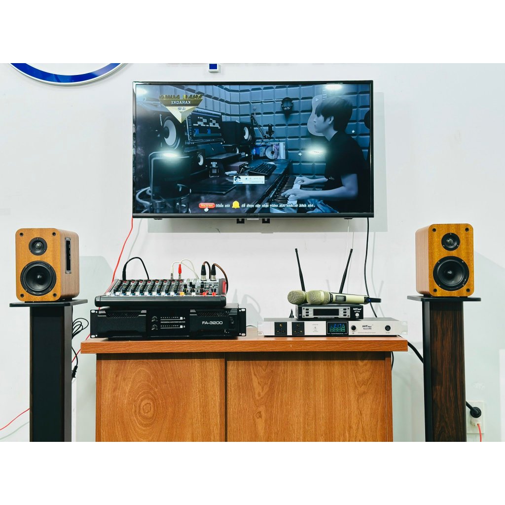Loa Máy Tính , Loa Vi Tính Loahao 8219  màu Gỗ sang trọng Nhỏ Gọn Bass Cực Hay