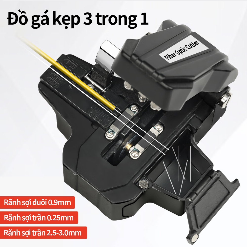 Dao Cắt Sợi Quang M8 Một Bước Tự Động Chính Xác Cao Dùng Cho Hàn Nối Và FTTH
