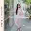 Set Đồ Jolie Áo Hai Dây Quai Bèo Phối Chân Váy Bí Chấm Bi Xinh Xắn