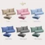 Bộ ga gối 4 món lụa Tencel 80s Lasante cao cấp trơn màu, đa dạng màu sắc, kích thước 1m6, 1m8, 2m