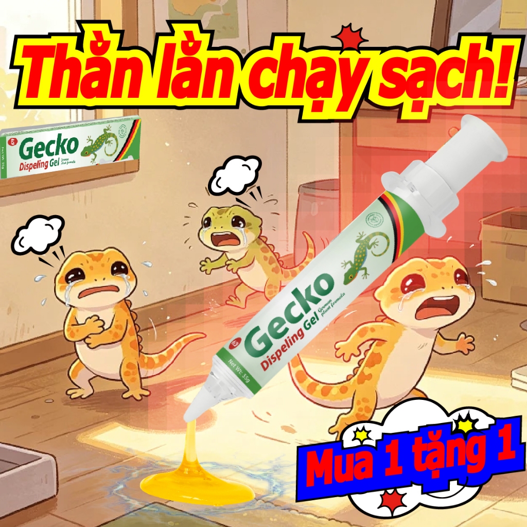 M1T1 thuốc diệt thạch sùng - diệt thằn lằn trong nhà cực hot, thằn lằn tự bỏ chạy