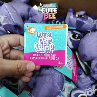 Đồ chơi thú bông Littlest Pet Shop 10cm xuất xịn cho bé treo túi - CUTE BEE