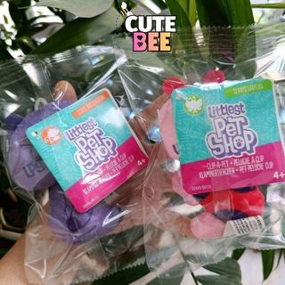 Đồ chơi thú bông Littlest Pet Shop 10cm xuất xịn cho bé treo túi - CUTE BEE