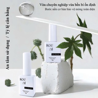 Set ROU ni Sơn gel mắt mèo, hiệu ứng pha lê trong suốt, hạt thủy tinh, ánh ngọc trai lấp lánh, trắng sáng, chuyên dụng c