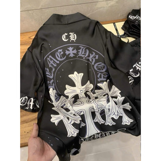 (Có sẵn) Đồ Bộ, Đồ Ngủ Cộc Đùi Hoạ Tiết Chữ Thái Màu Trắng Và Đen Mềm Mịn-Hàng QCCC