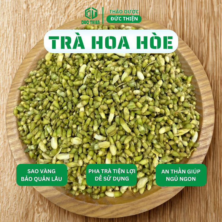 100g, 200g Trà Hoa Hòe Loại 1 Sấy Khô Nguyên Nụ Giúp Thanh Nhiệt Giảm Mỡ Máu, Ổn Định Huyết Áp
