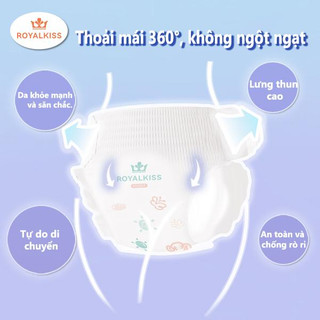 Combo 5 miếng băng vệ sinh dạng quần royalkiss size M-XL, Quần bvs mềm mịn, không cộm, không lộ viền