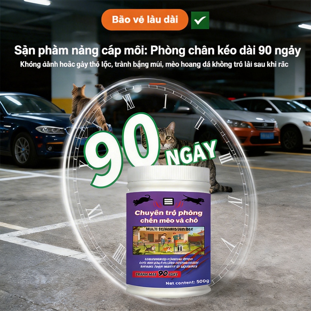 🐱Rắc 1 lần, mèo tự động tránh xa🚫đuổi mèo đuổi chó thuốc đuổi mèo đuổi chó mèo phóng uế