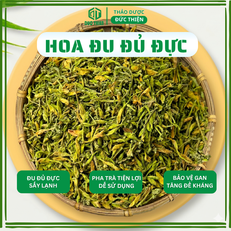 200g, 500g Hoa Đu Đủ Đực Loại 1 Đức Thiện  – Hỗ Trợ Bệnh Tiểu Đường, Phòng Chống U-ng Th-ư