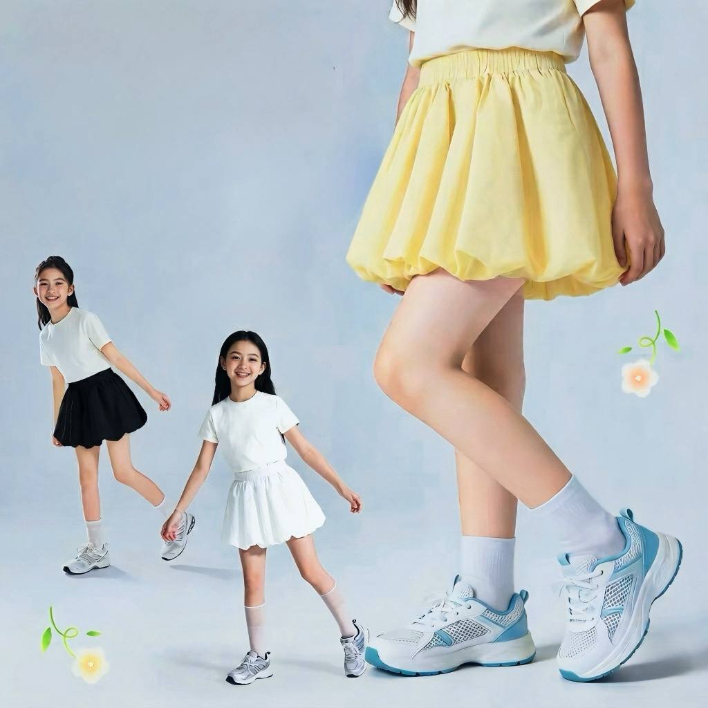 Quần váy gió dáng bí cho bé gái size đại BEESHOP H26066