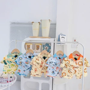 6-25Kg Bộ Cộc Tay Pizama Cho Bé Trai -Bé Gái ,Đồ Bộ Cho Bé