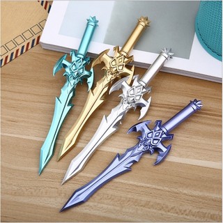 [HOT]Bút bi tạo hình kiếm thần, 0.5mm, viết trơn tru, cho học sinh, dân văn phòng