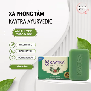 Xà Phòng Thảo Dược Kaytra Ayurveda 30g/125g – Xà Phòng Tắm Hương Thảo Mộc, Làm Sạch Da Hằng Ngày