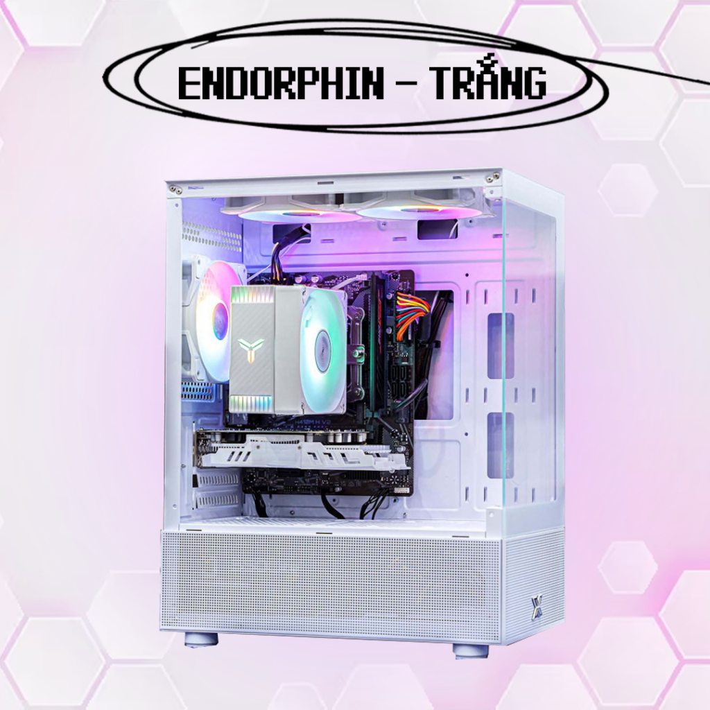 PC Gaming i3 10105F RTX 2060 RAM 32GB SSD 512GB Máy Tính Để Bàn
